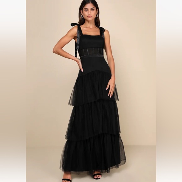 Lulus Dresses & Skirts - Women's LuLu's black dress size XL